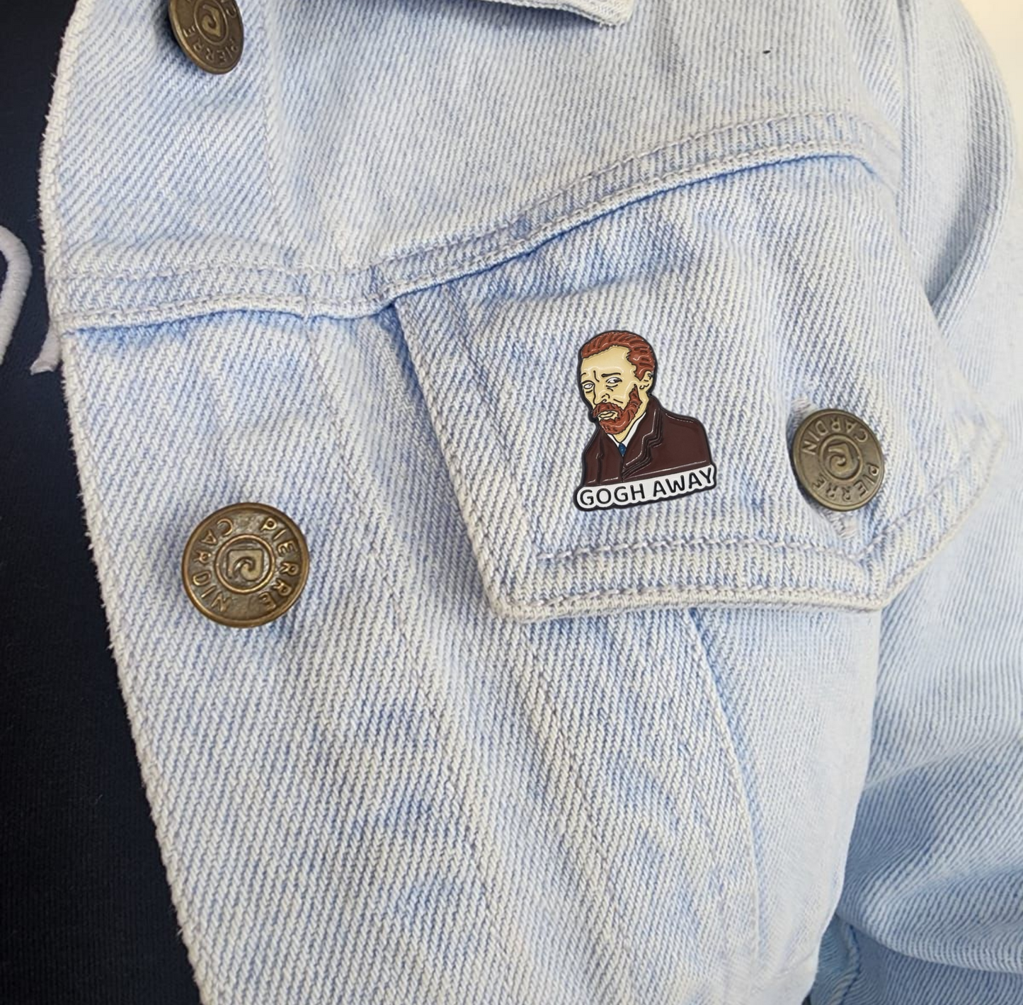 Pin van gogh away