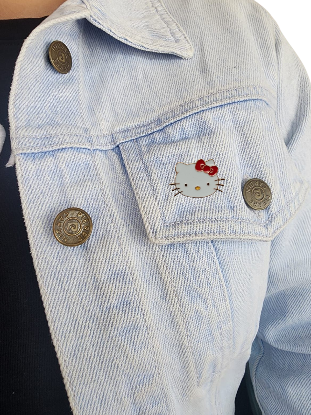 Pin rostro Hello kity