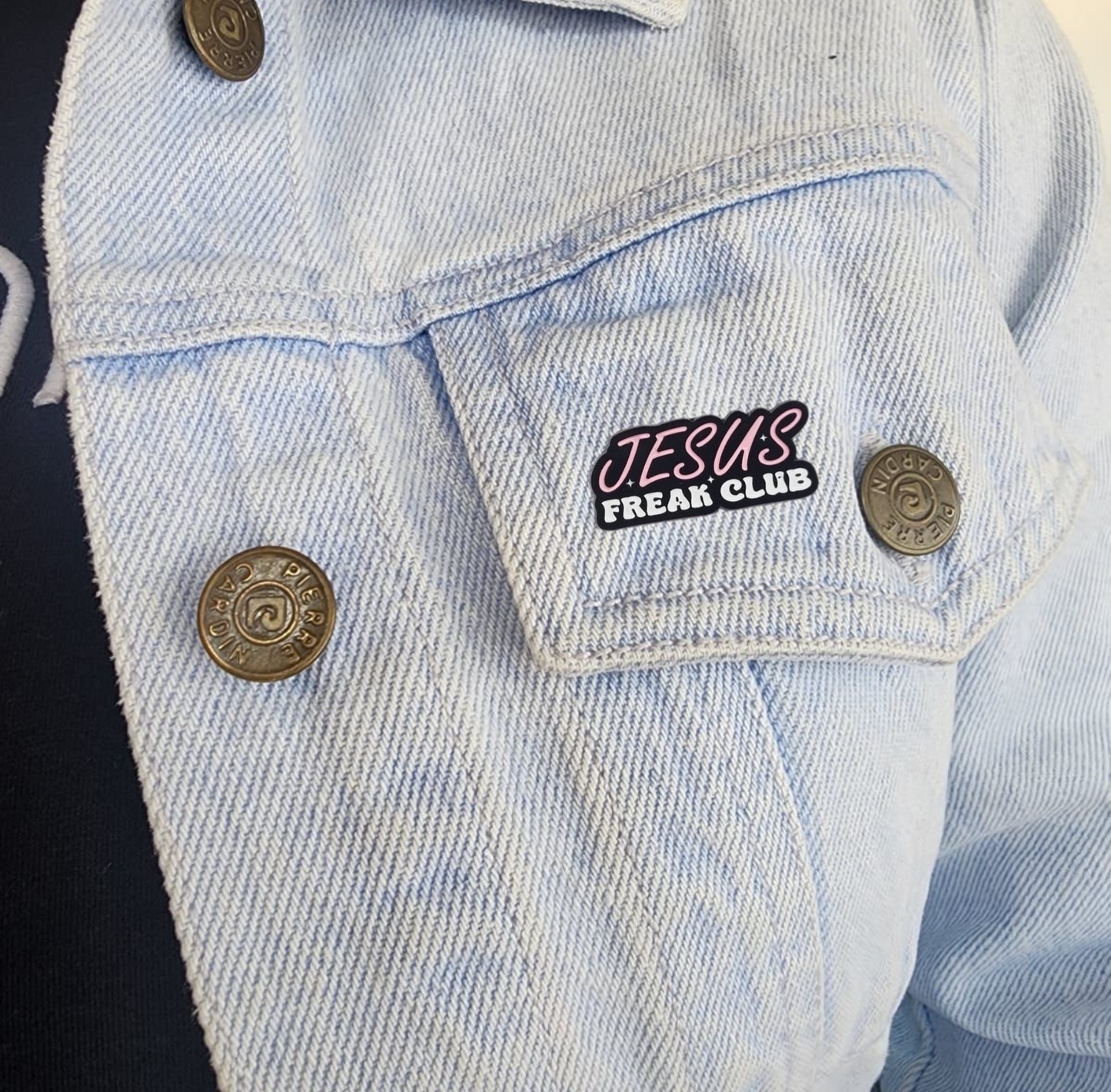 Pin Jesus freak club