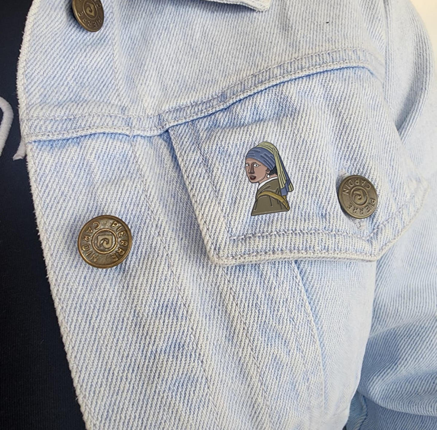 Pin "la joven de la perla"