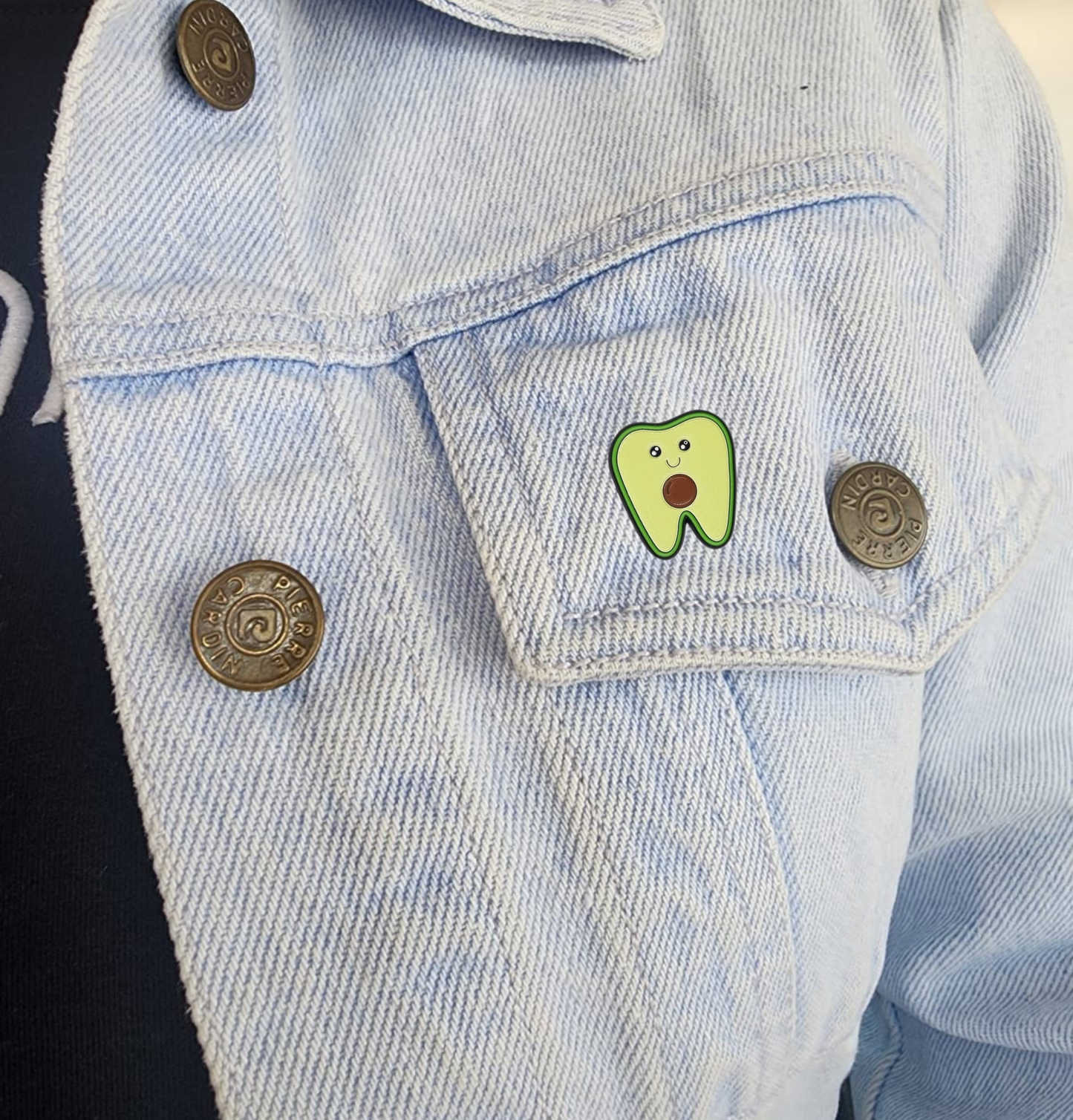 Pin muela de aguacate