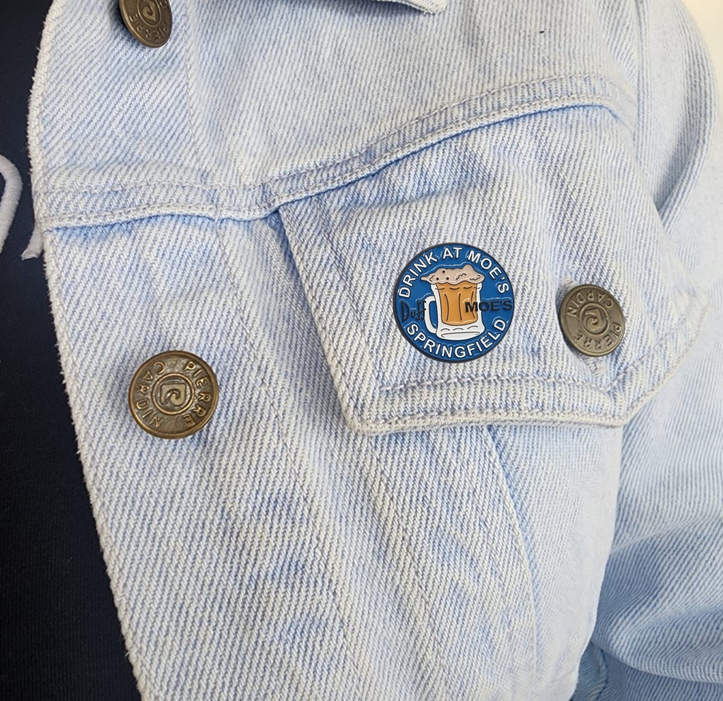 Pin Duff drink at Moe's