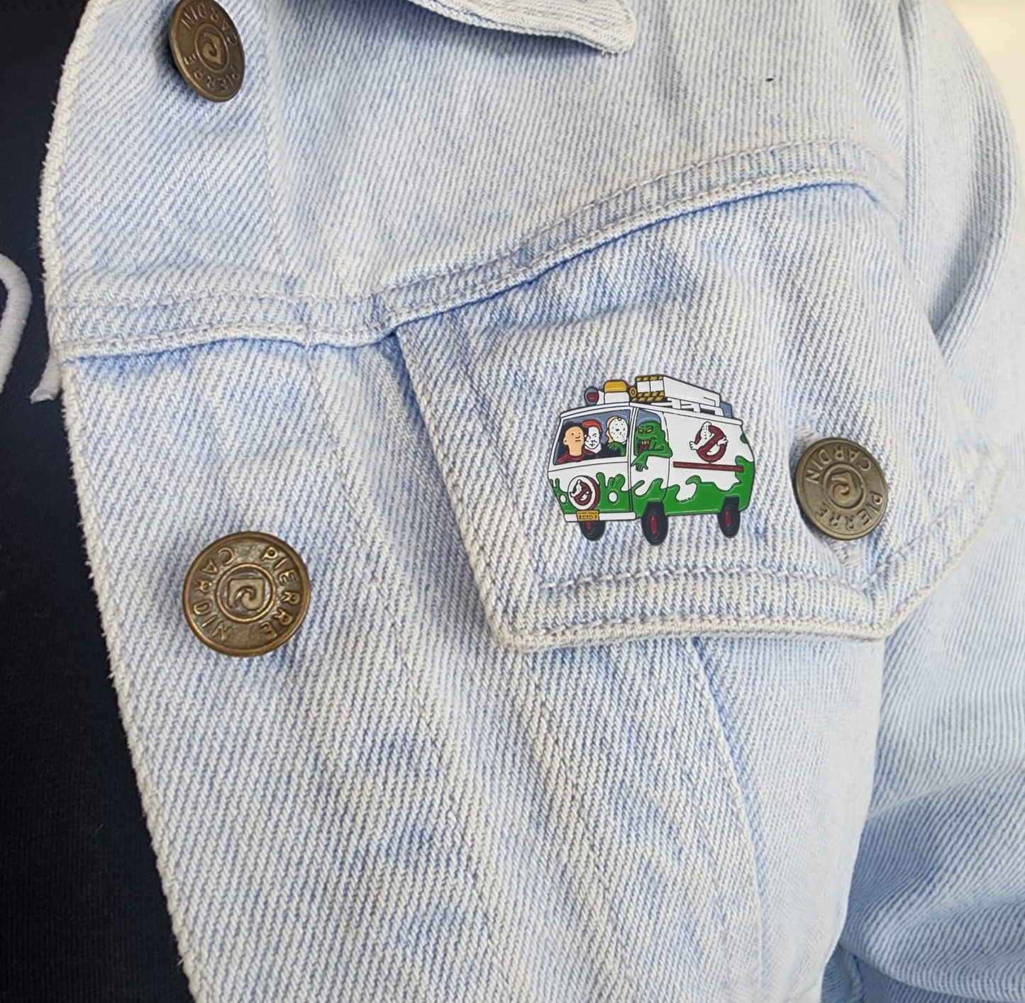 Pin terror ghostbuster