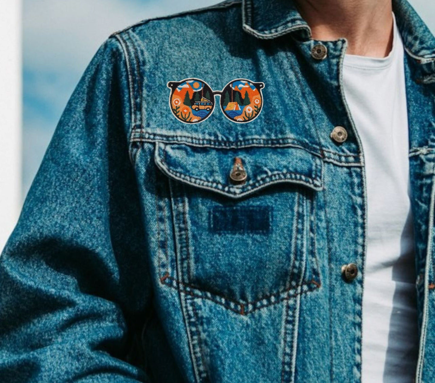 Parche Lentes redondos