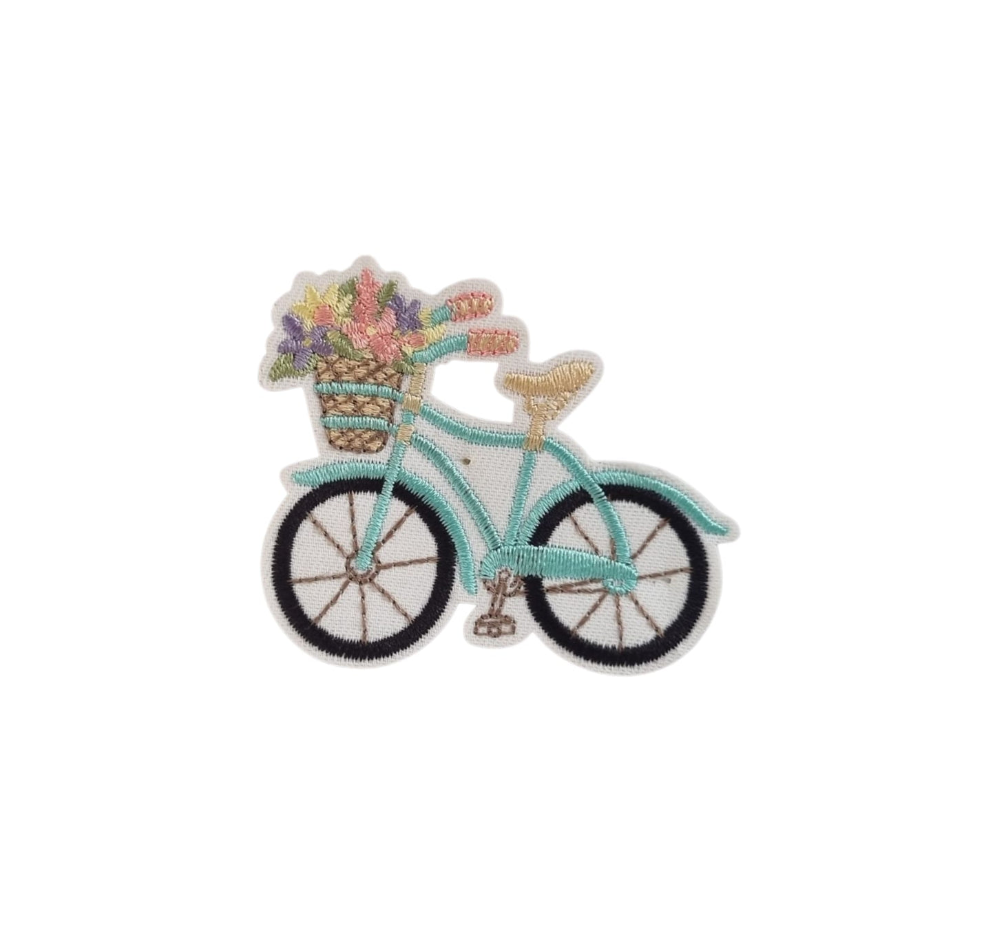 Parche Bicicleta Flores