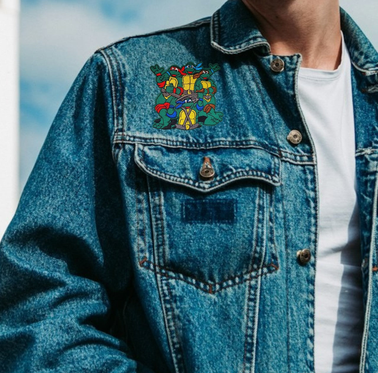 Parche tortugas ninja