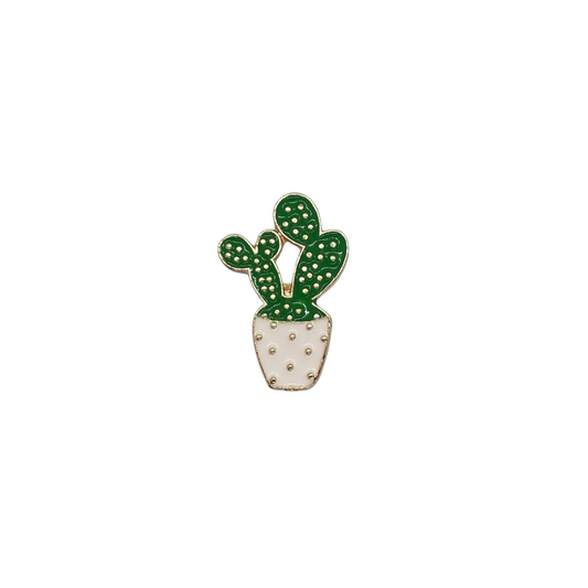 Pin nopal maceta blanca