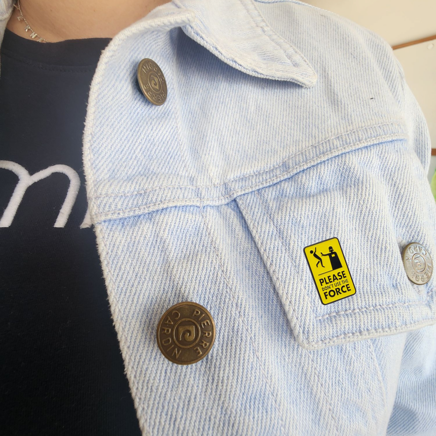 Pin Please don´t use the force