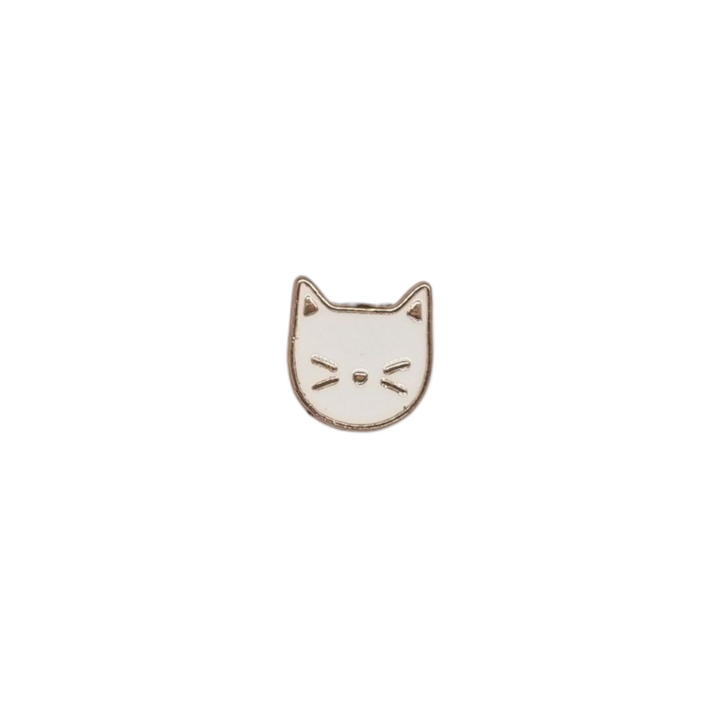 Pin gato blanco