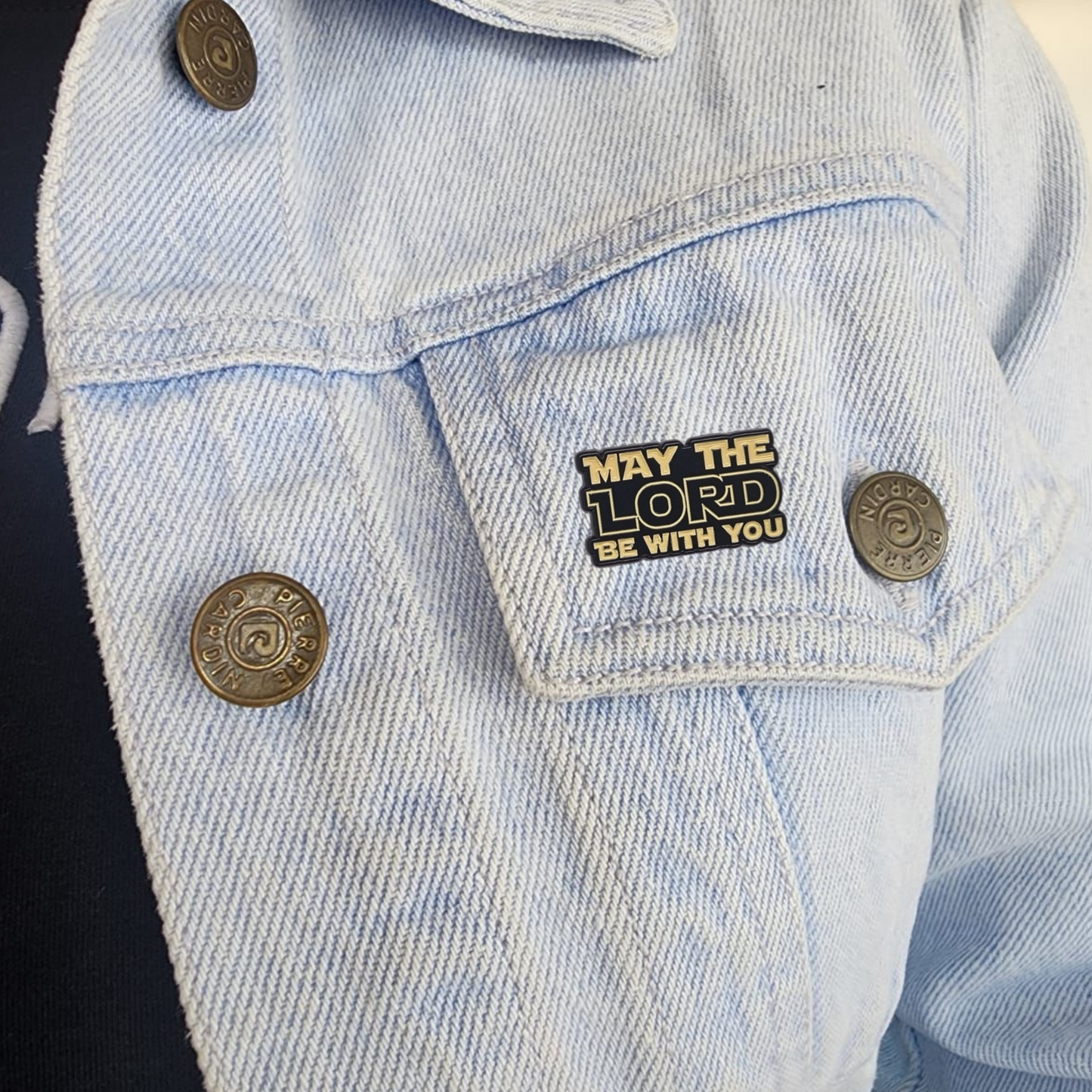 Pin may the lord be with you