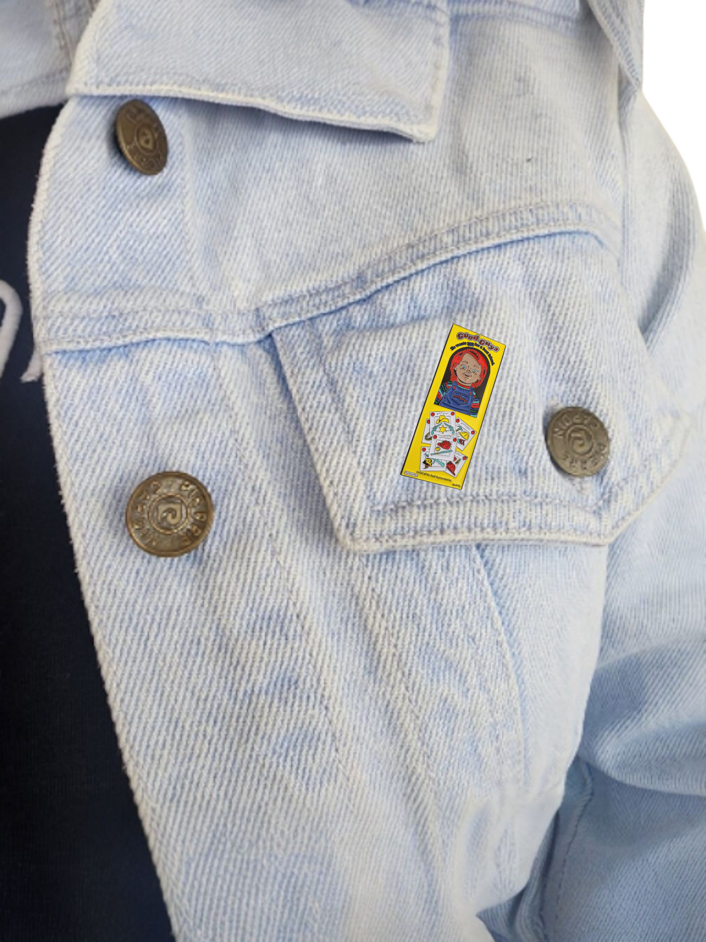 Pin vertical de chucky