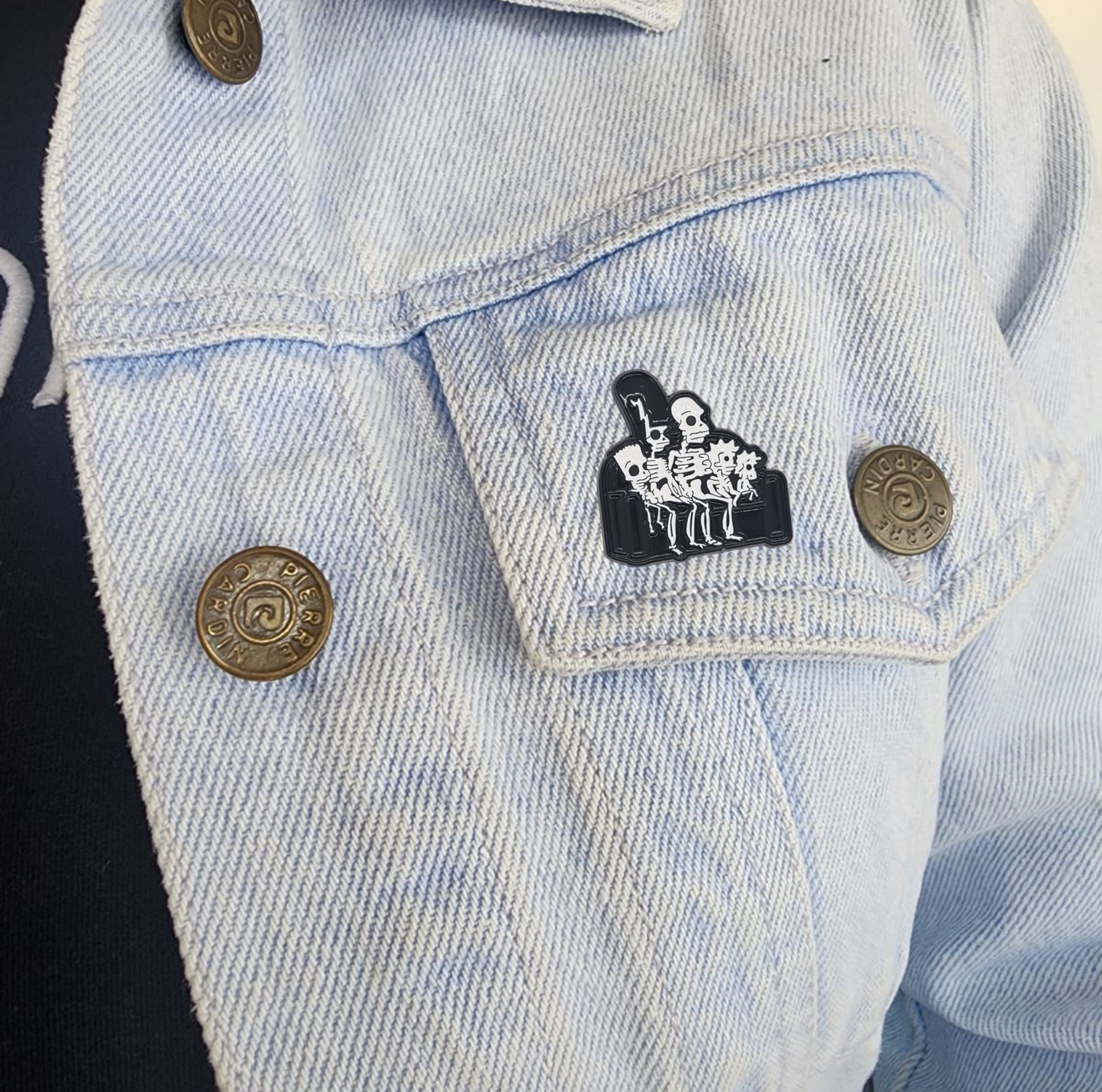 Pin simpsons esqueleto