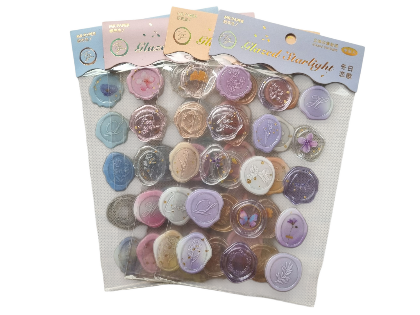 Stickers sellos de lacre