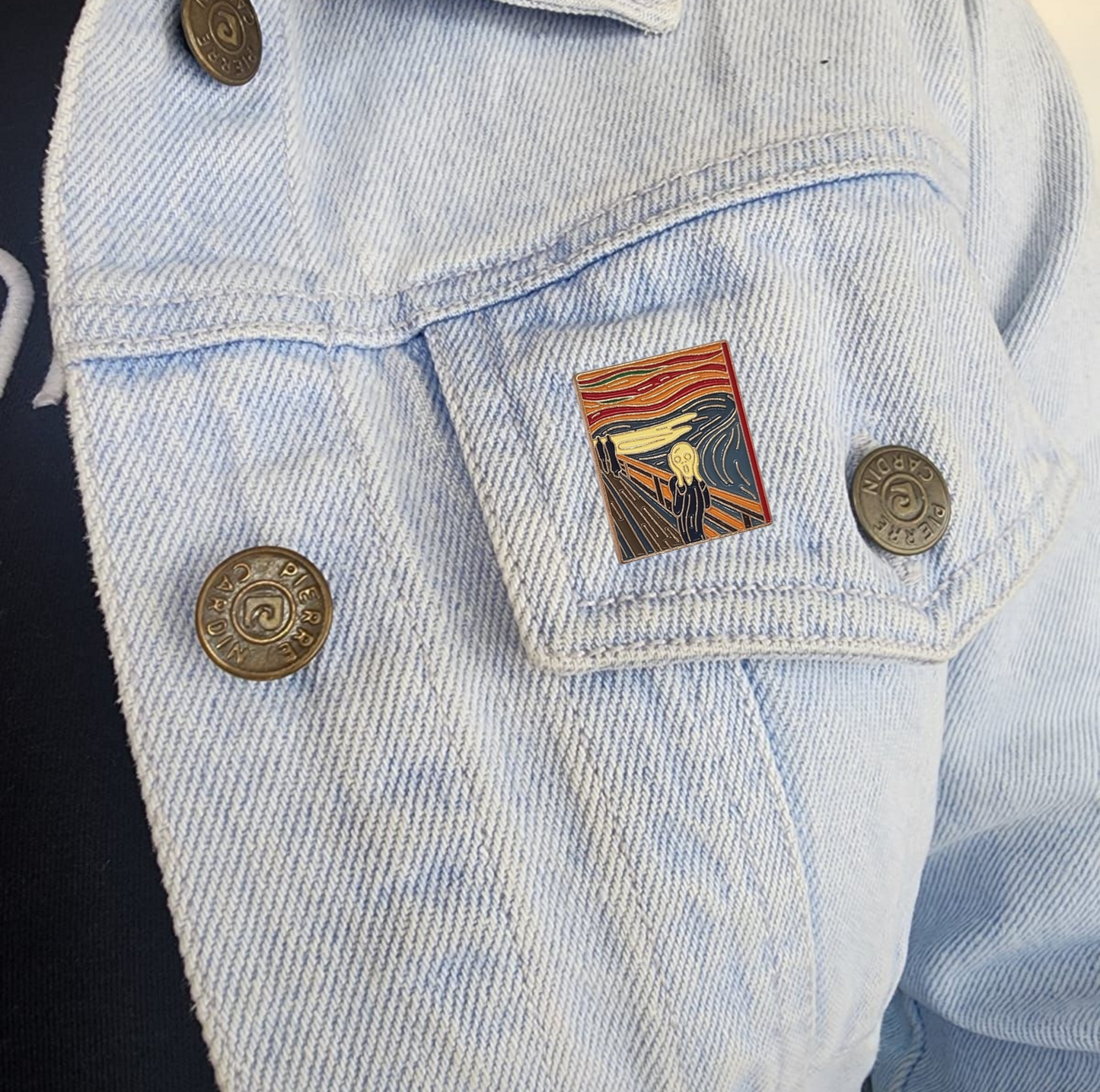 Pin obra de arte "El grito"