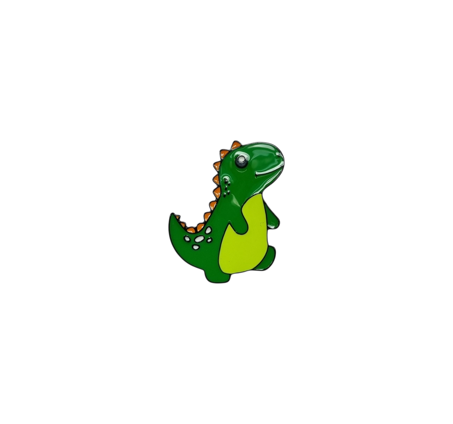 Pin Dinosaurio verde
