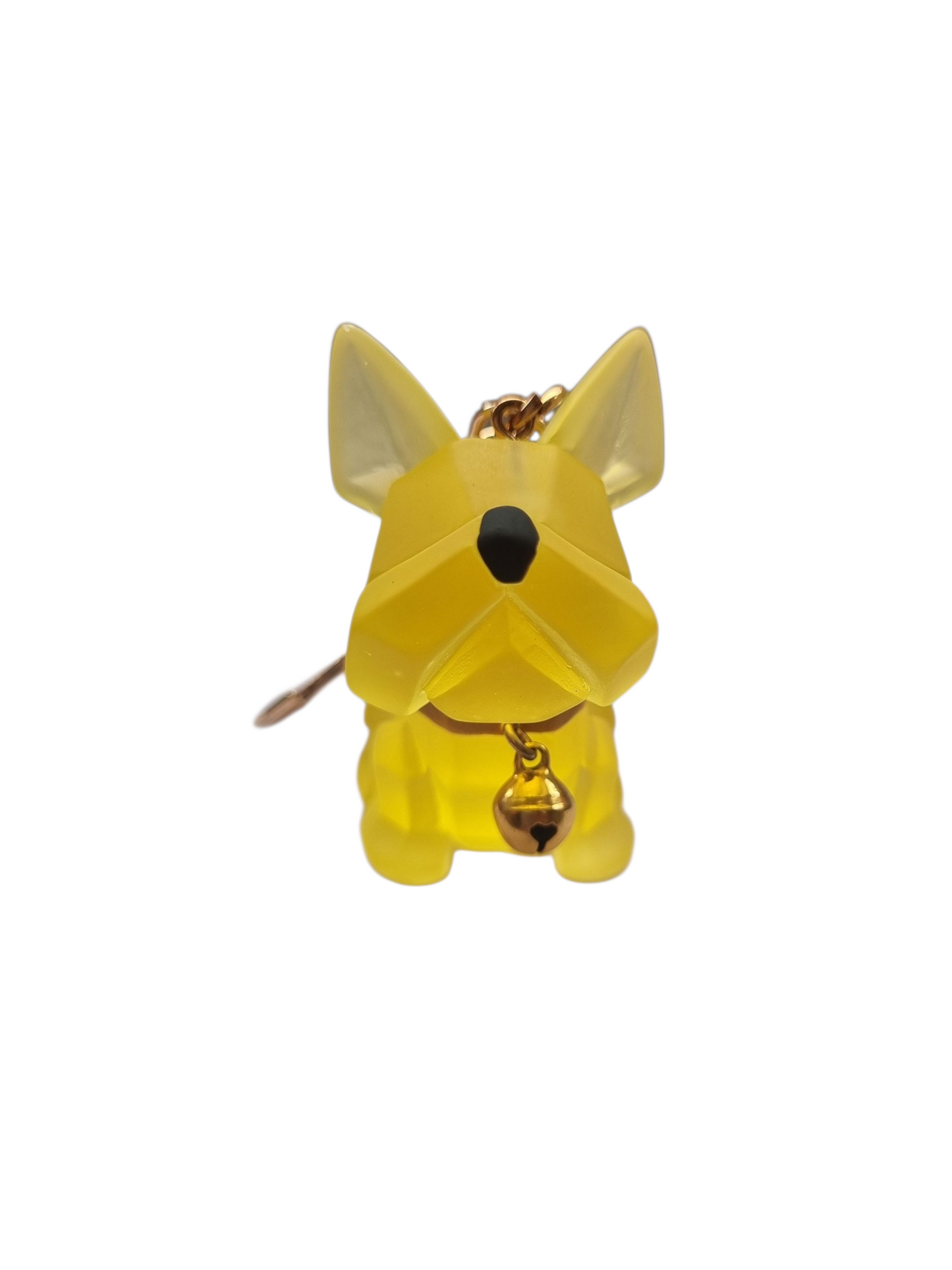 Llavero perrito lux amarillo