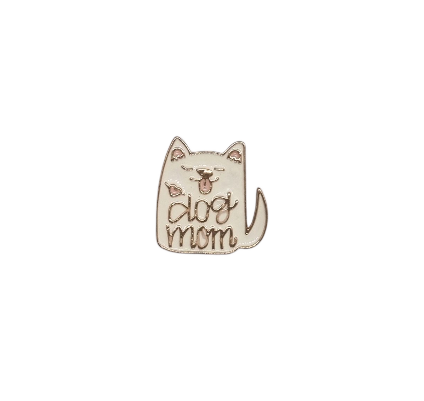 Pin Dog mom white