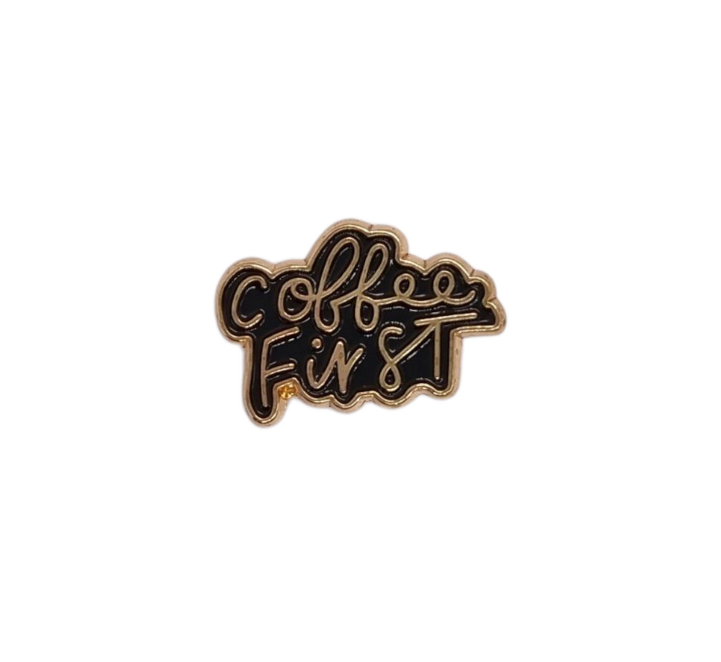 Pin coffee first