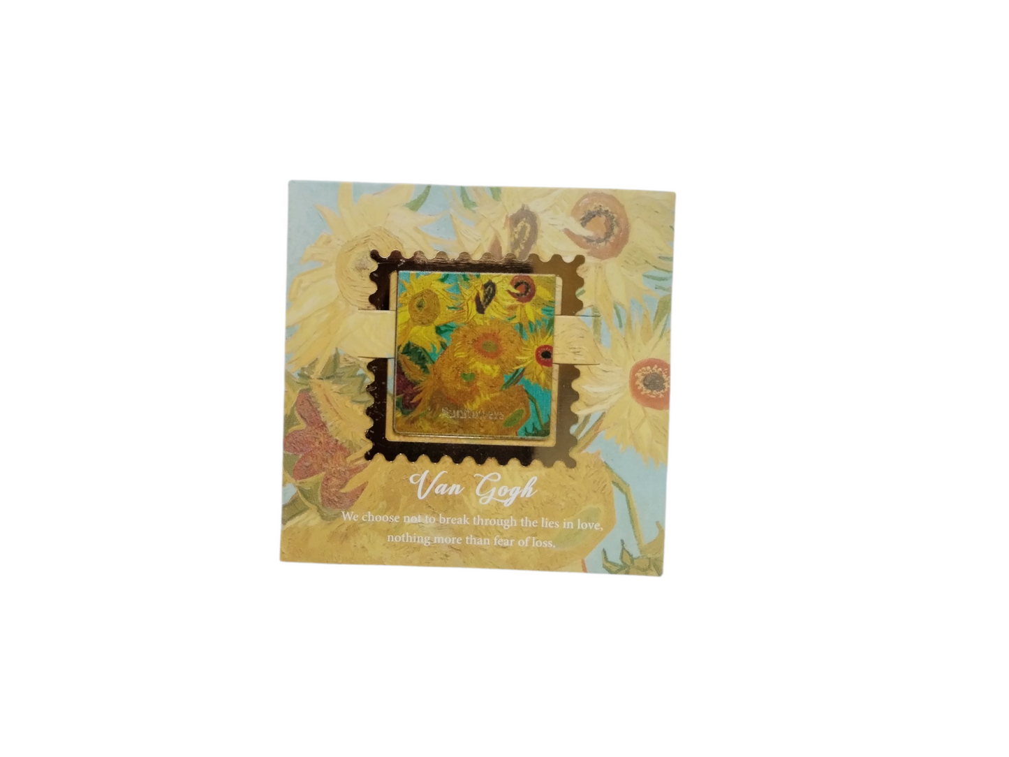 Separador cuadro metalico de arte