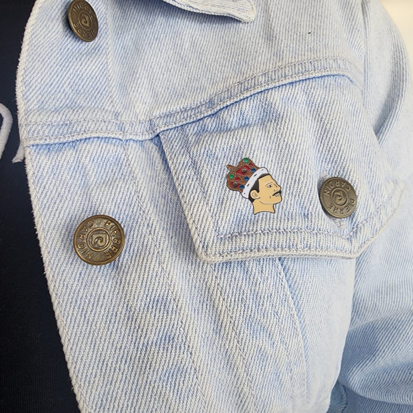 Pin rostro Freddie Mercury