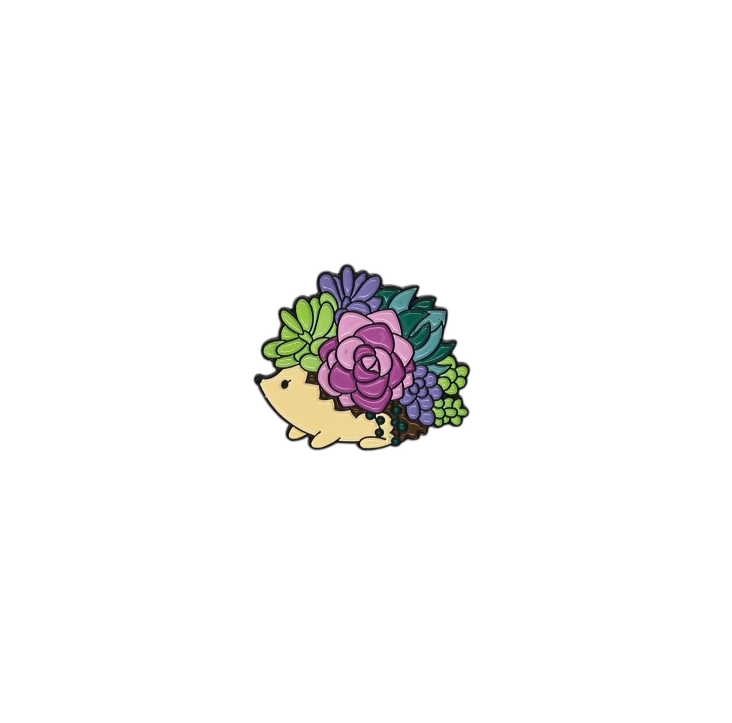 Pin erizo floral