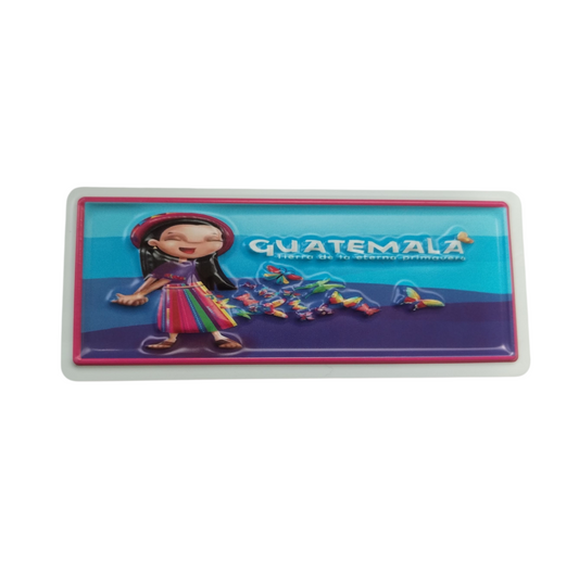 Iman placa guatemala tipico