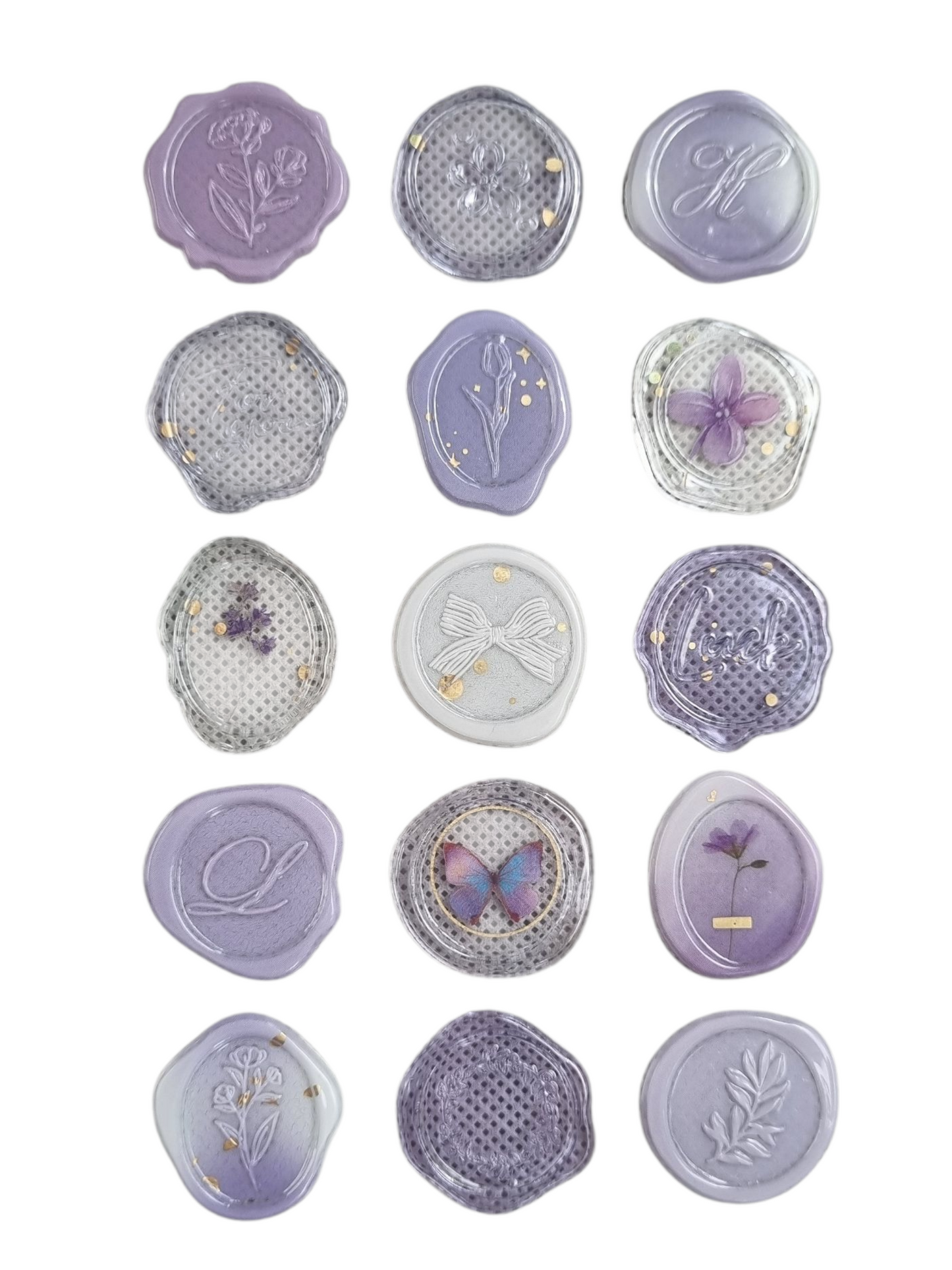 Stickers sellos de lacre