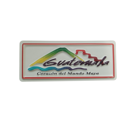Iman placa guatemala clrazon del mundo maya