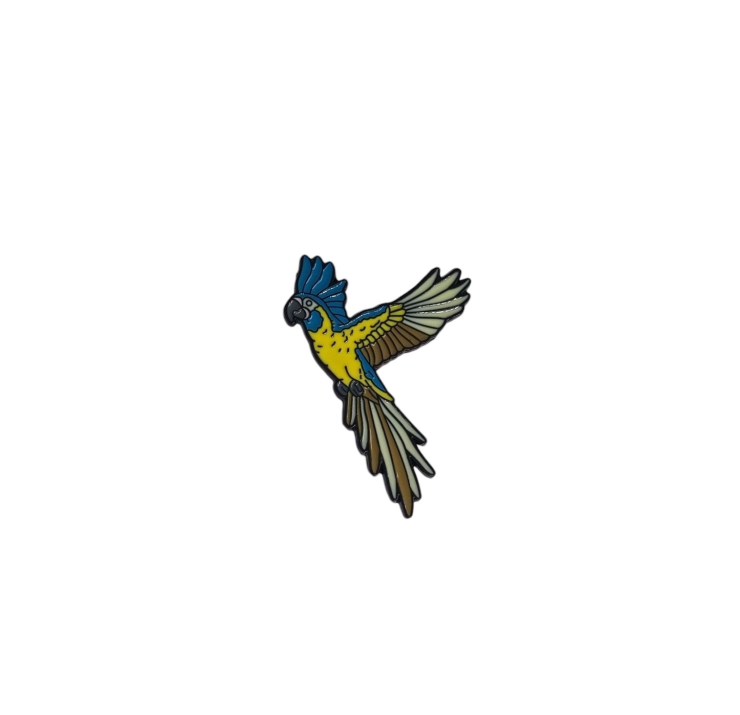 Pin Guacamaya garganta azul