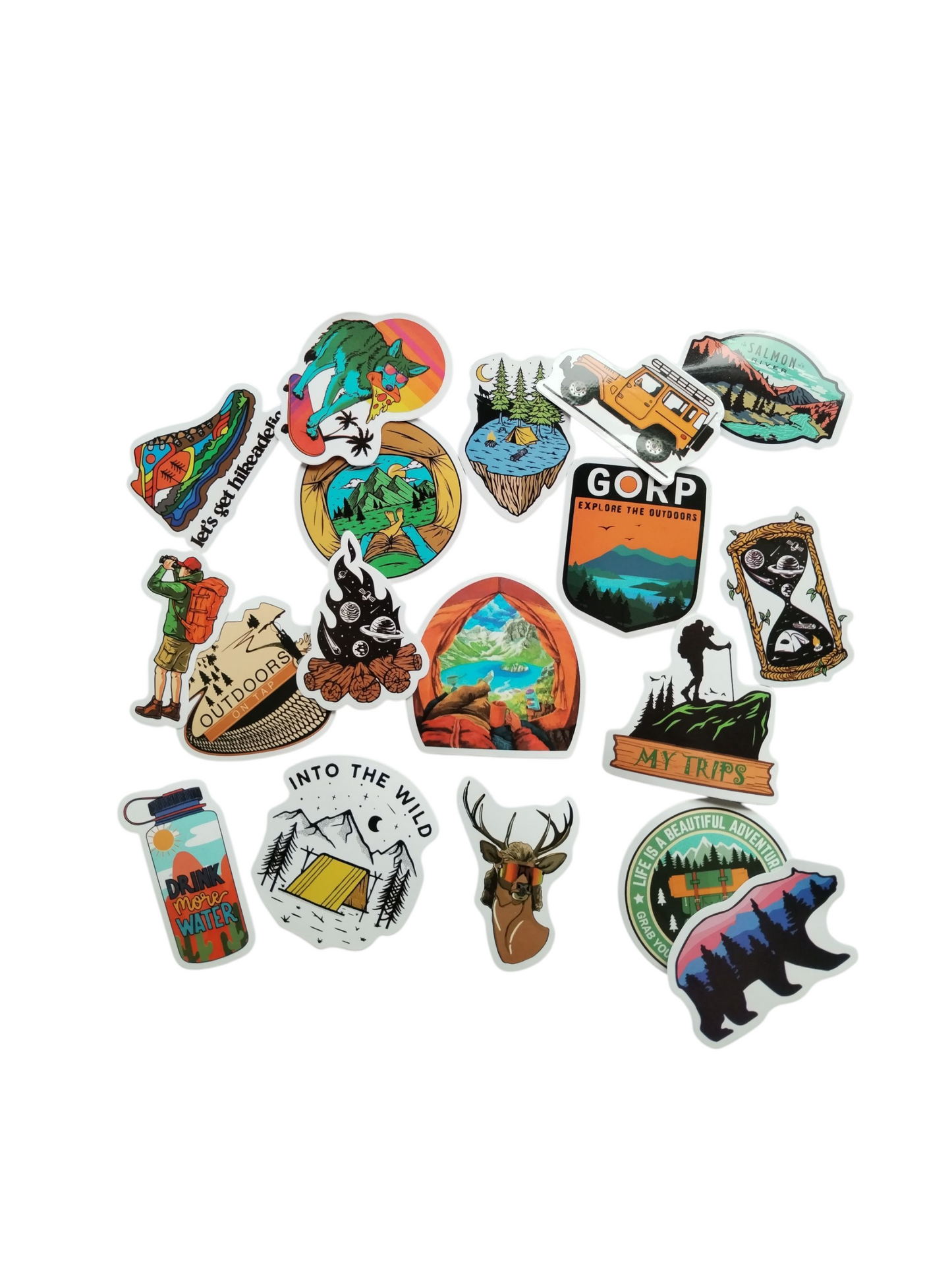 Stickers borde blanco