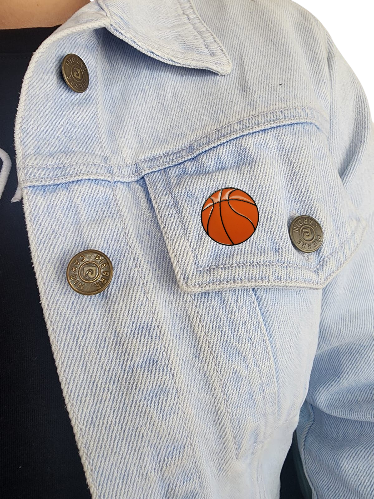 Pin pelota de basquetbooll