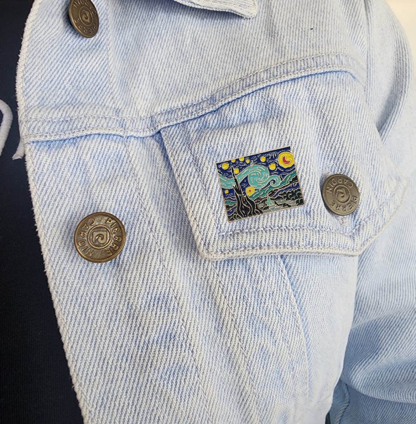 Pin noches estrellada