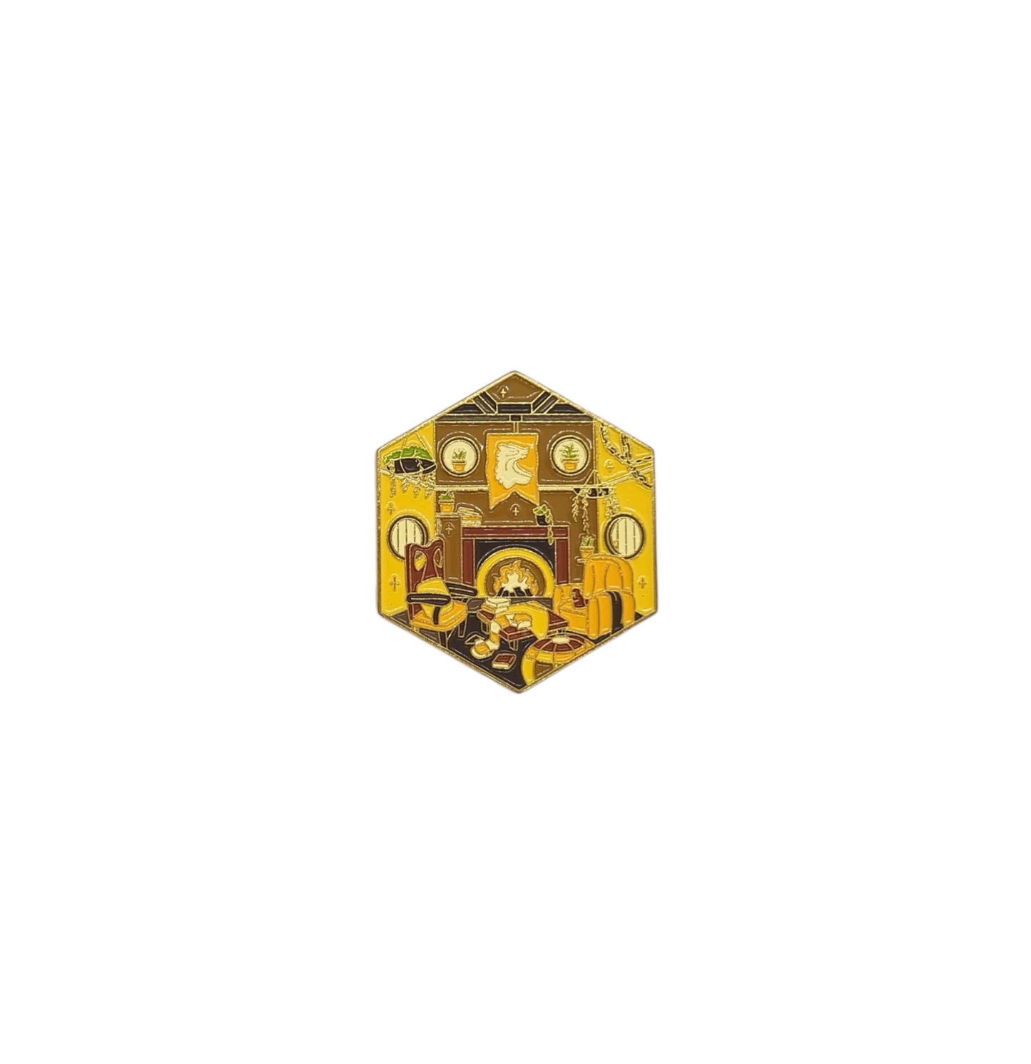 Pin sala común Hufflepuff