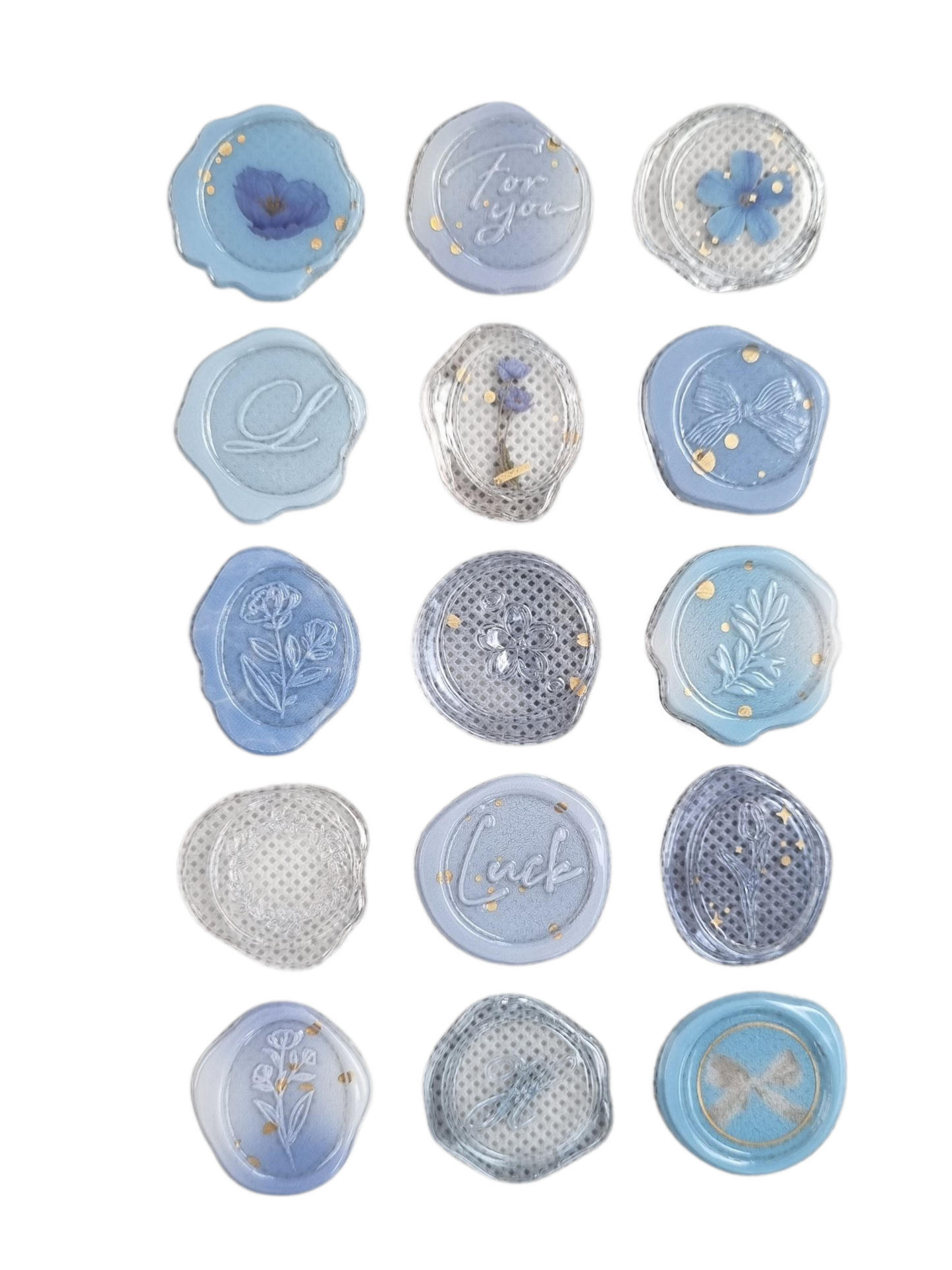 Stickers sellos de lacre