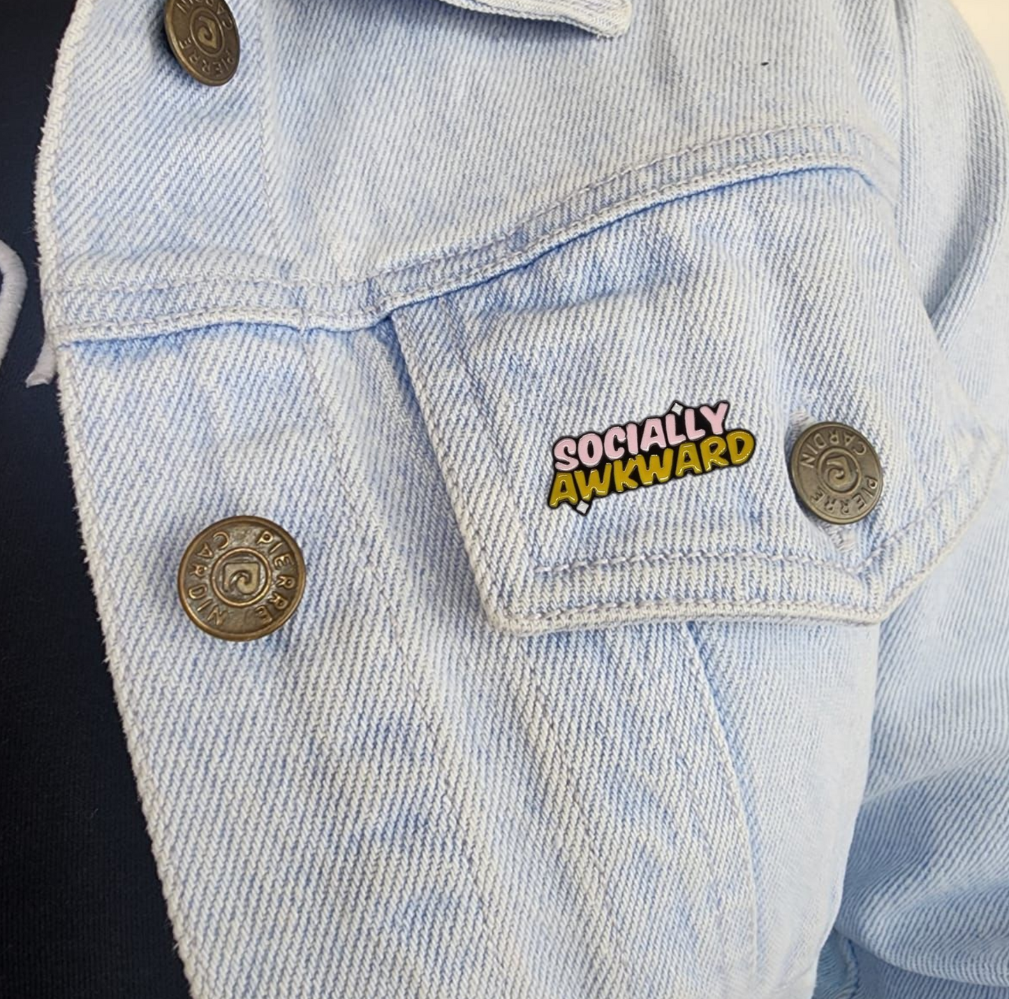 Pin socially awkward