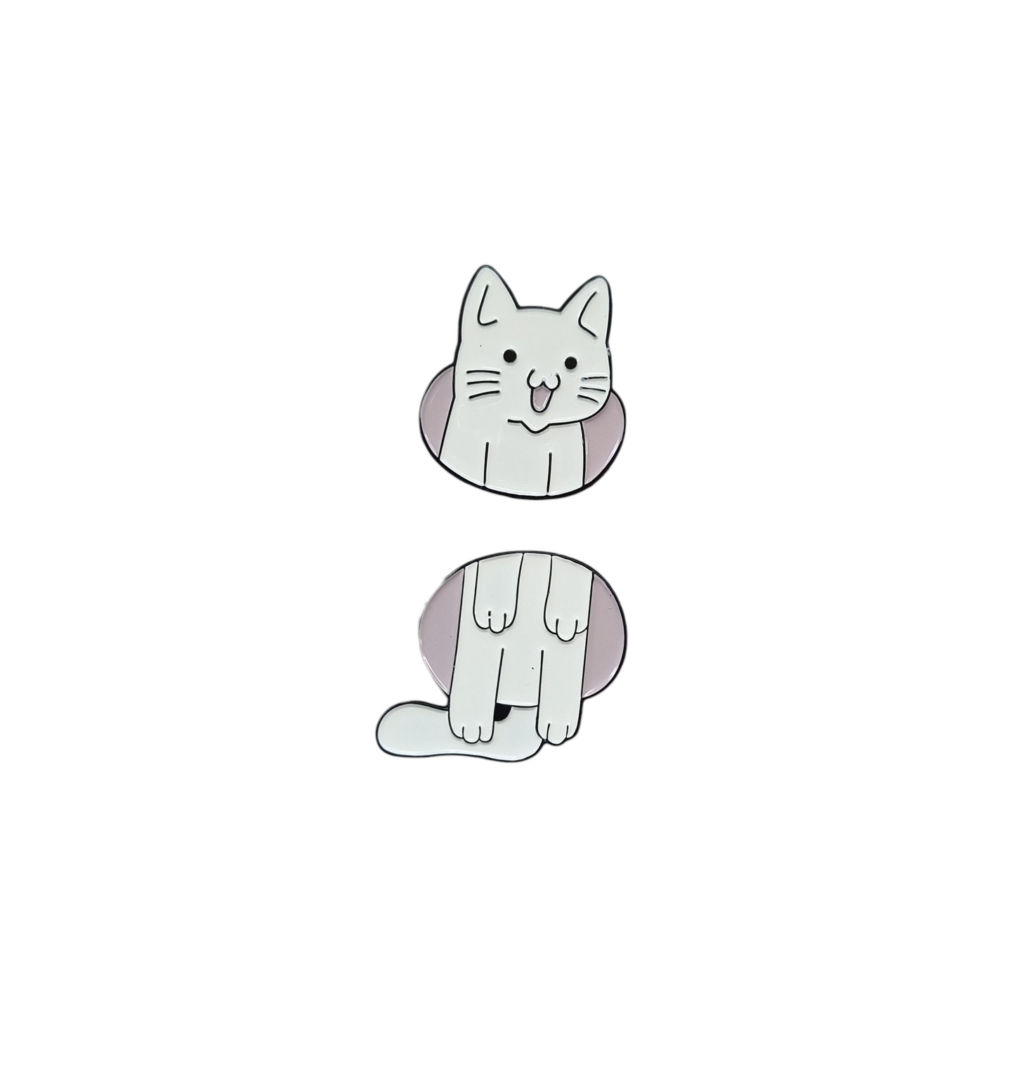 Pin duo de gatos