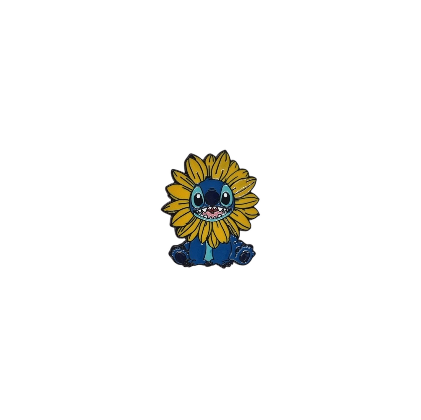 Pin stich girasol