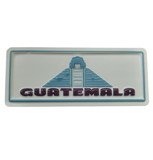 Iman placa Guatemala tikal