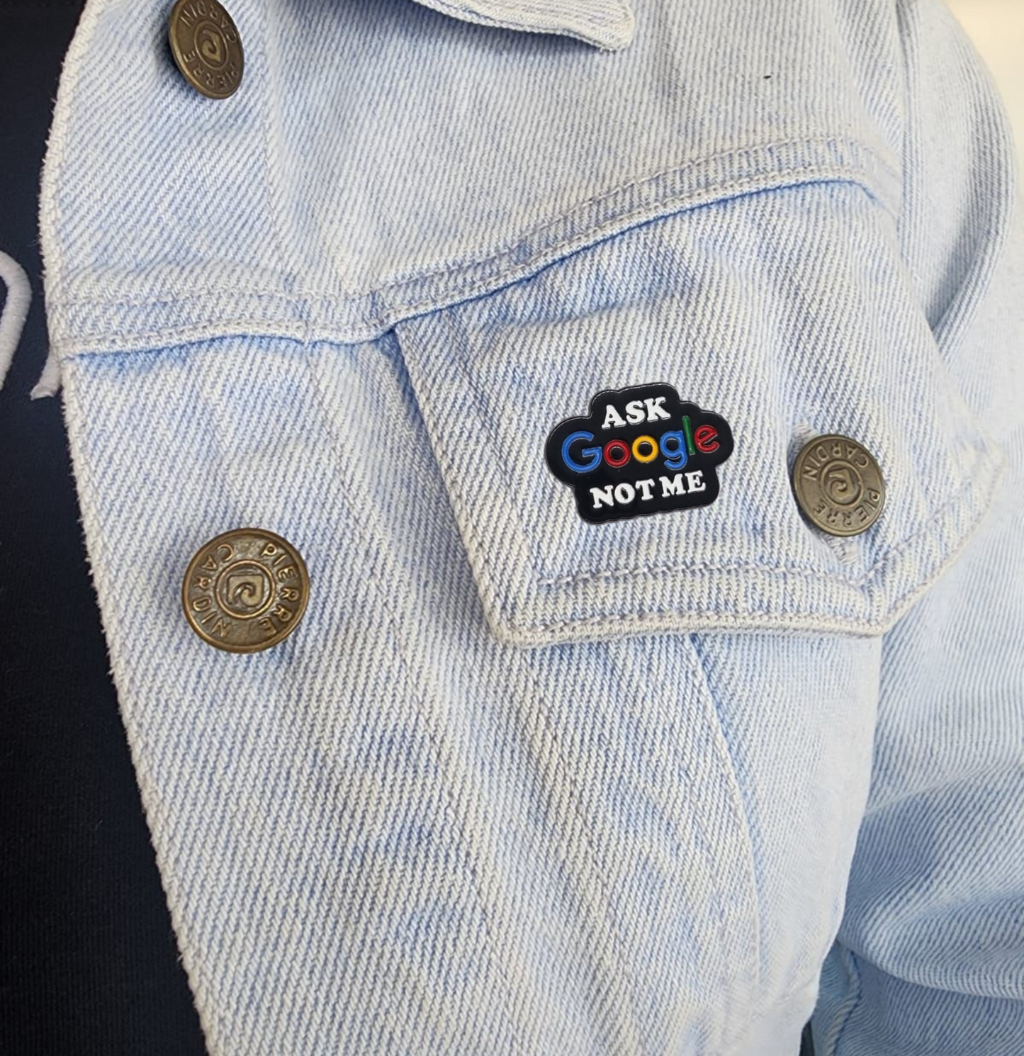 Pin ask google not me