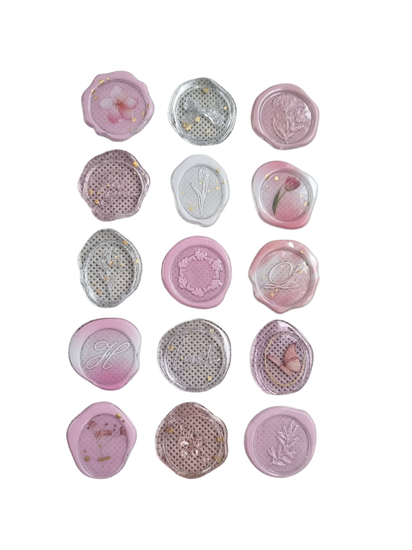 Stickers sellos de lacre