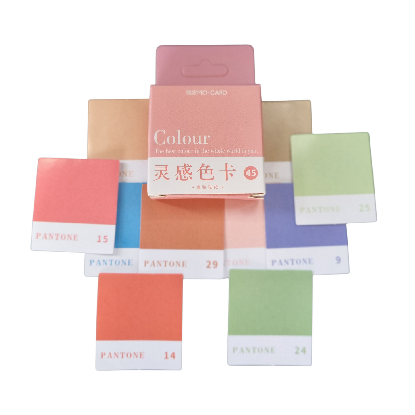 Cajita de stickers colur