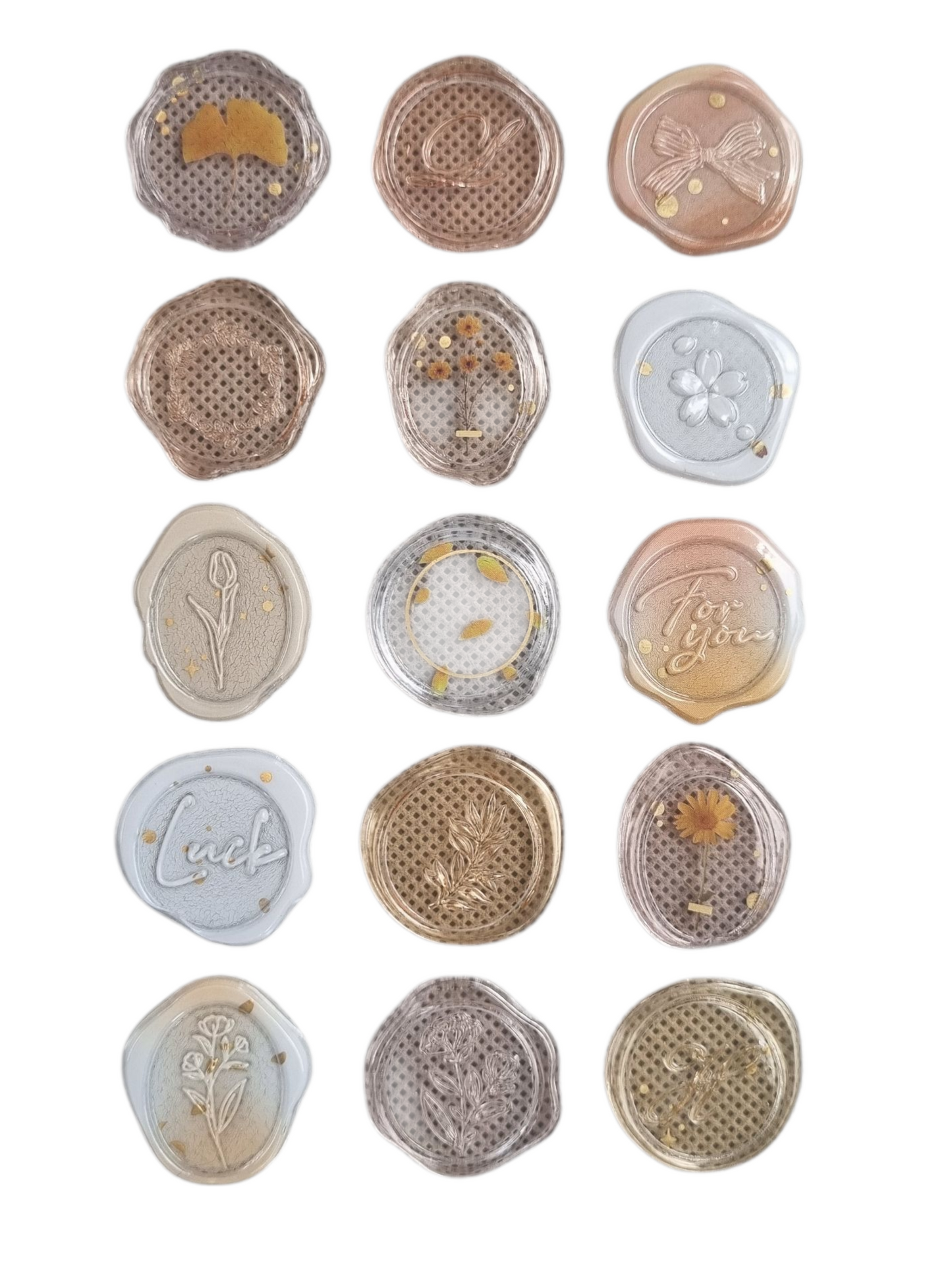 Stickers sellos de lacre