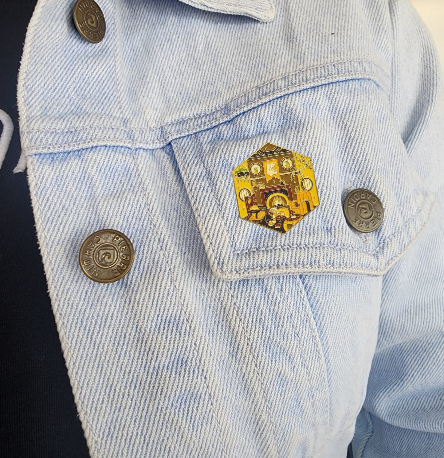 Pin sala común Hufflepuff